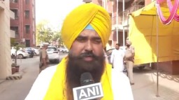 Punjab: Anandpur Sahib AAP candidate Malvinder Singh asks people to brace hot weather to 